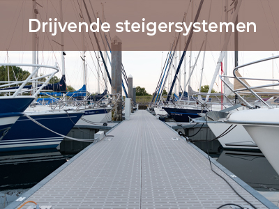 Drijvende steigersystemen