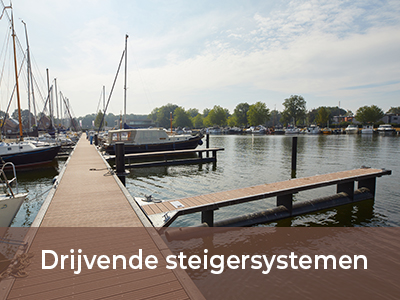Drijvende steigersystemen